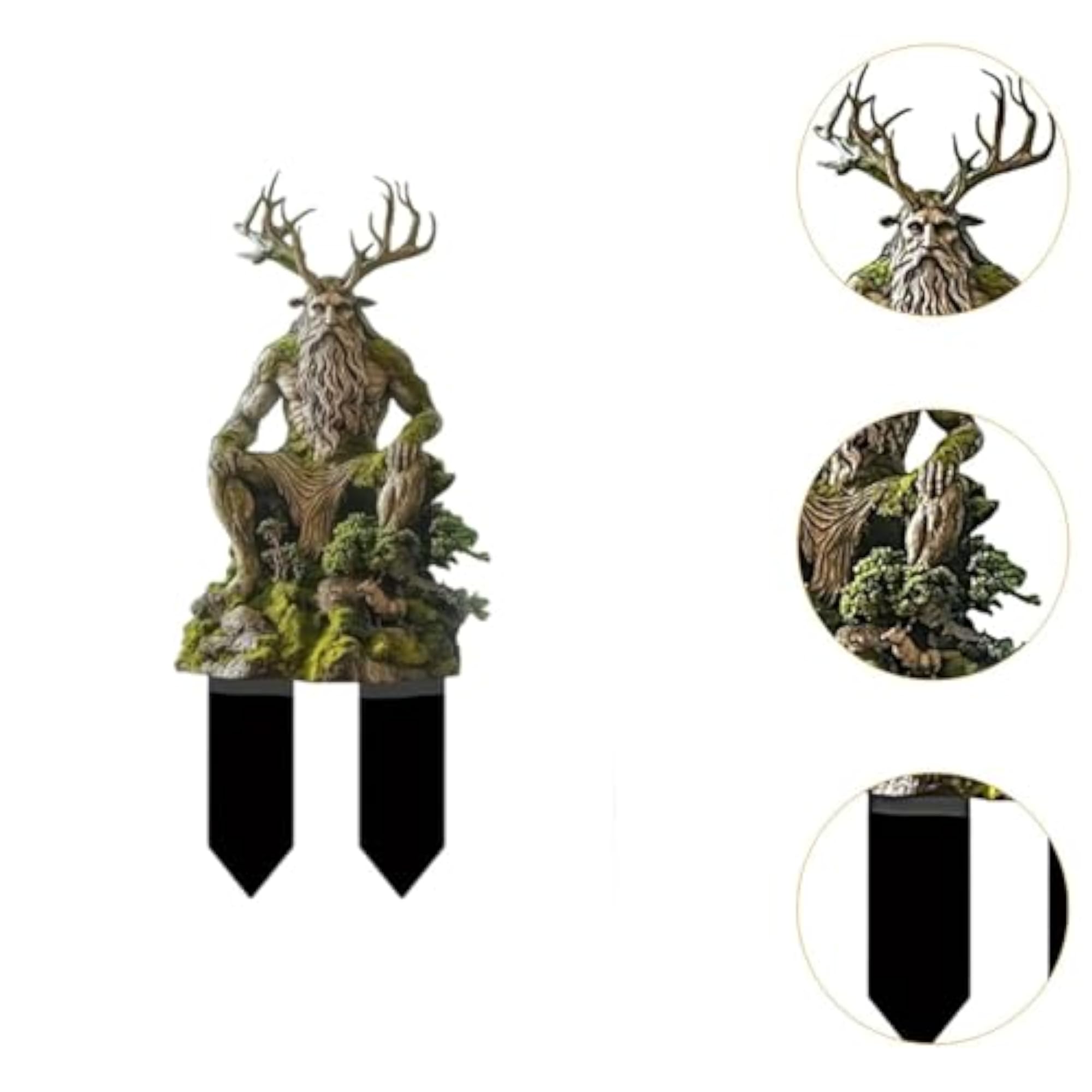 Garden Stake Decor 2D Landscape Decorative for Garden